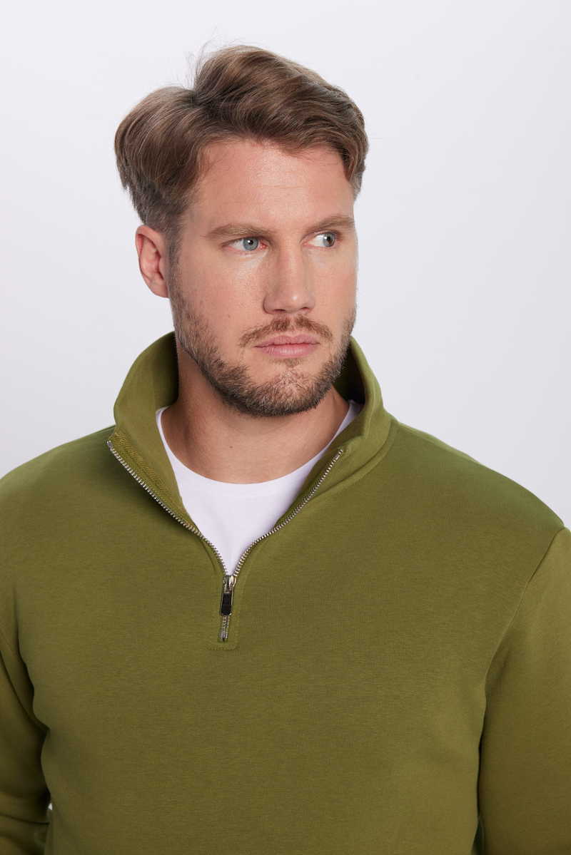 Plain Khaki Sweatshirt