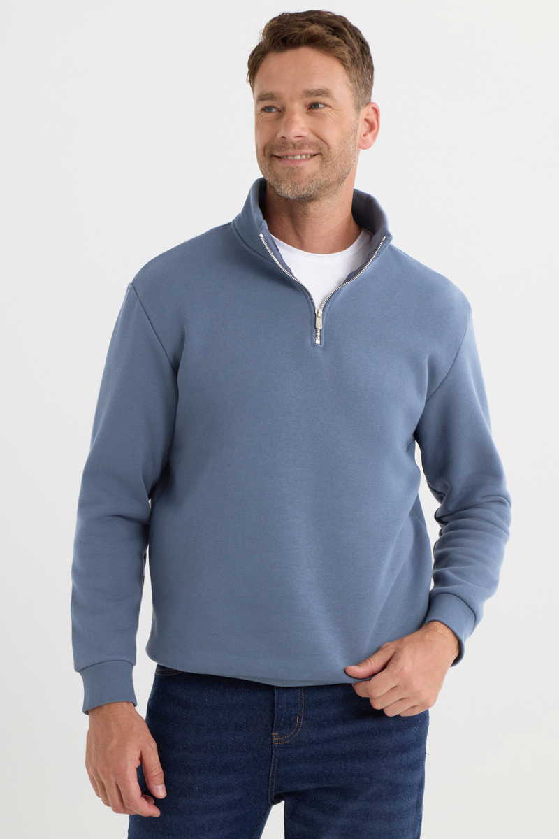 Plain Blue Sweatshirt
