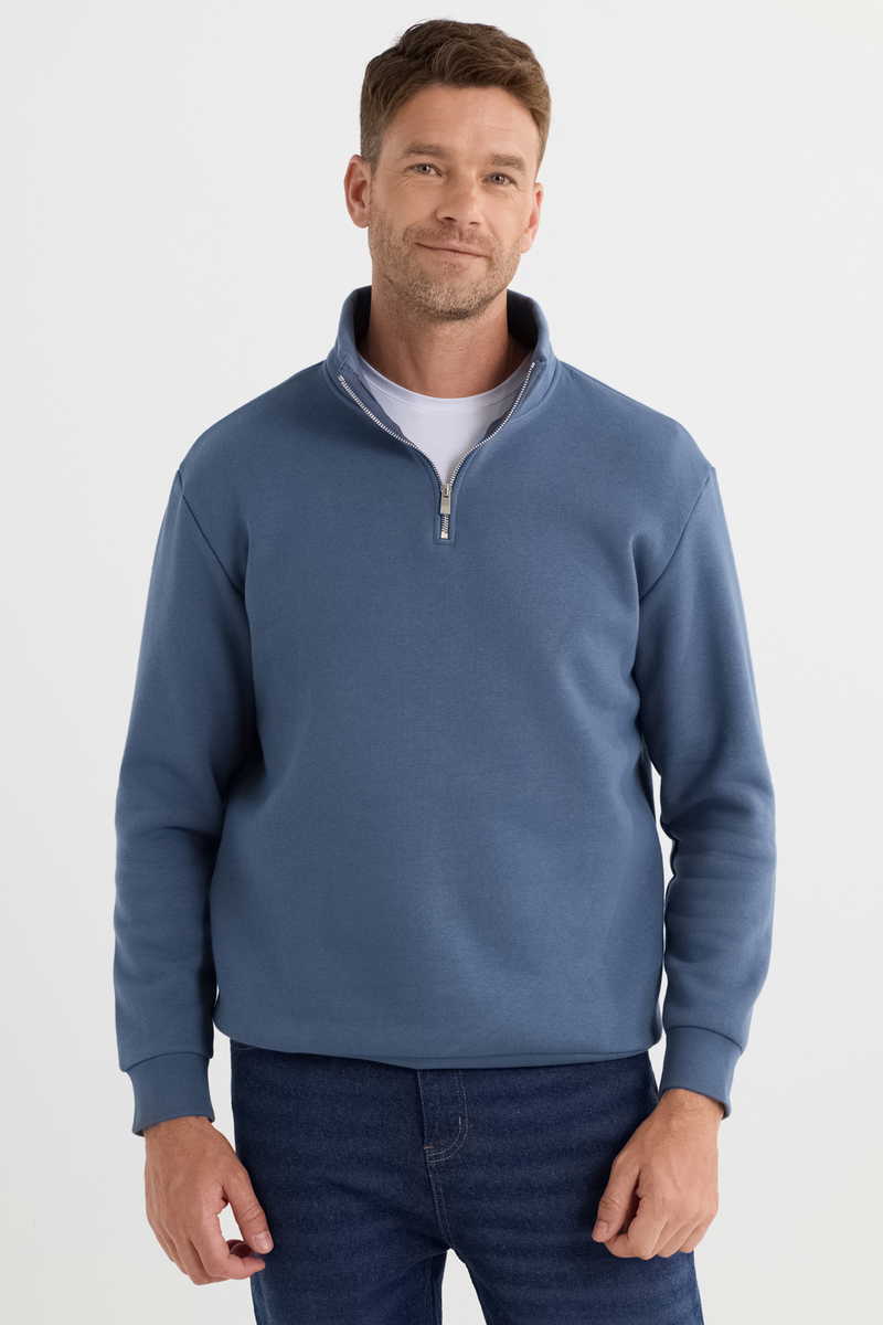 Plain Blue Sweatshirt