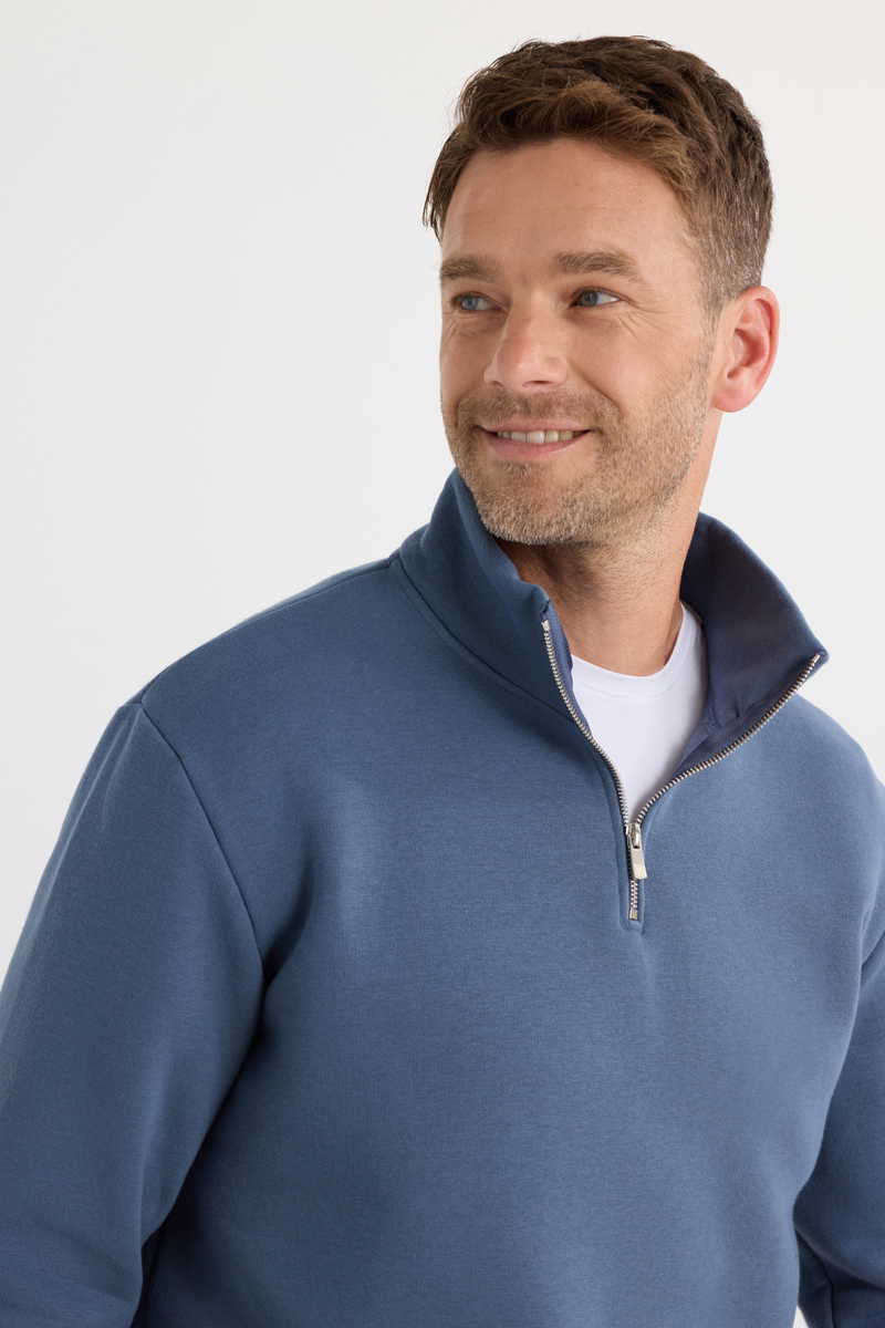 Plain Blue Sweatshirt