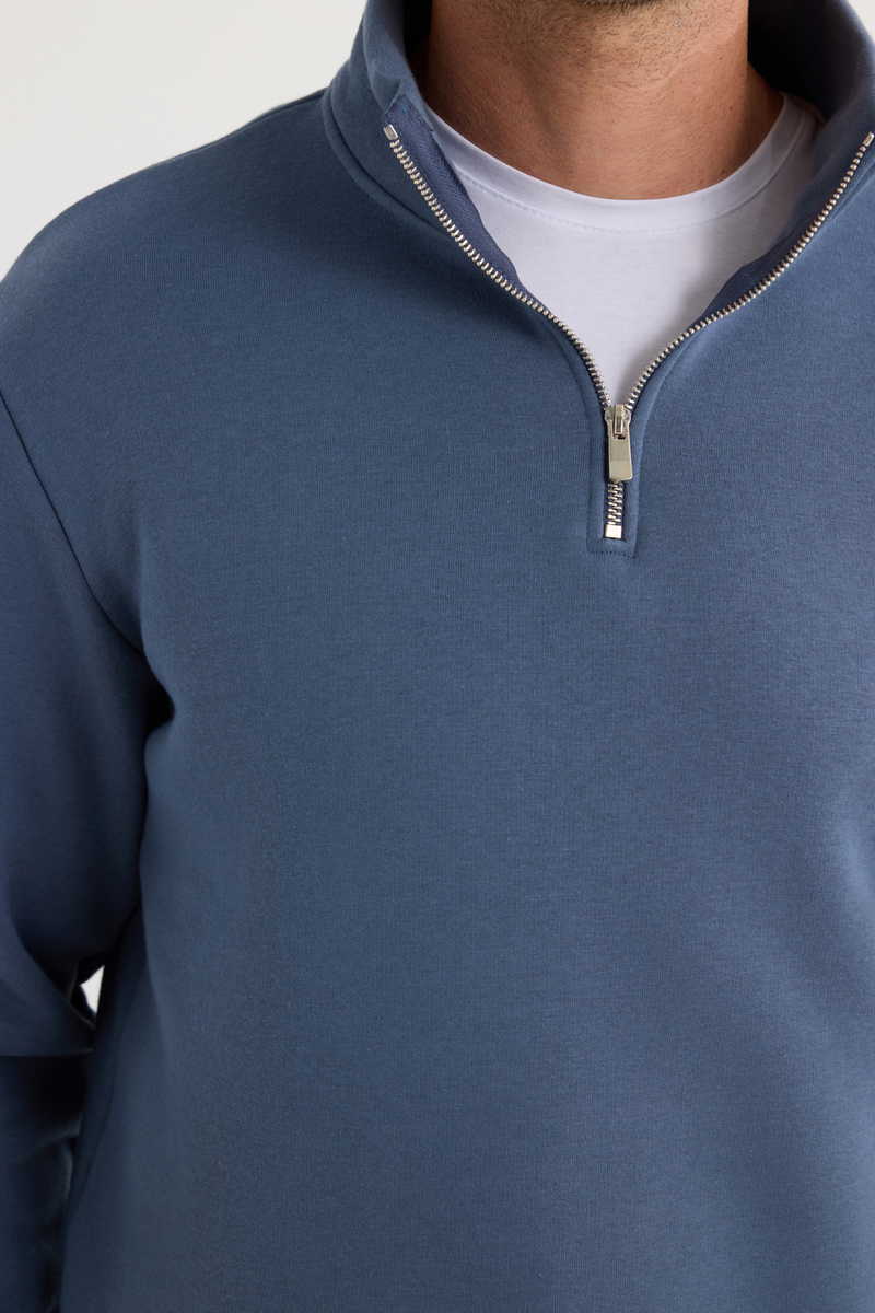 Plain Blue Sweatshirt