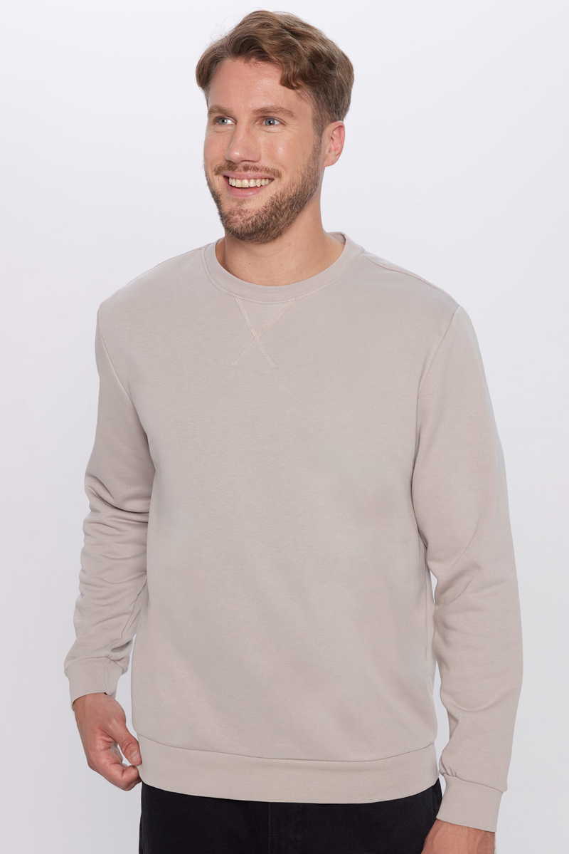 Plain Grey Sweatshirt