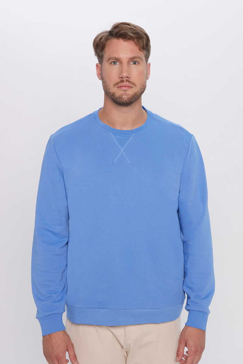 Plain Petrol Sweatshirt