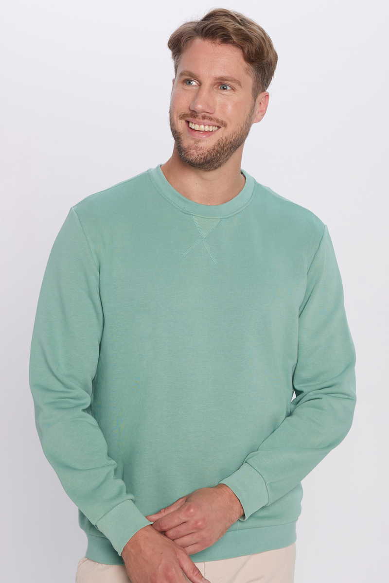 Plain Green Sweatshirt