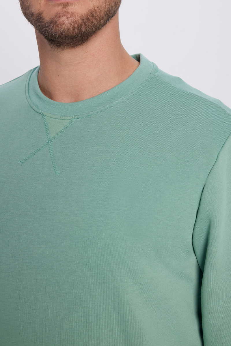 Plain Green Sweatshirt