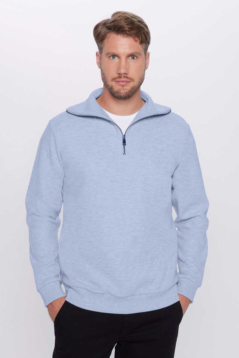 Plain Blue Sweatshirt