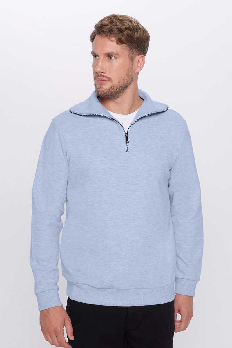 Plain Blue Sweatshirt