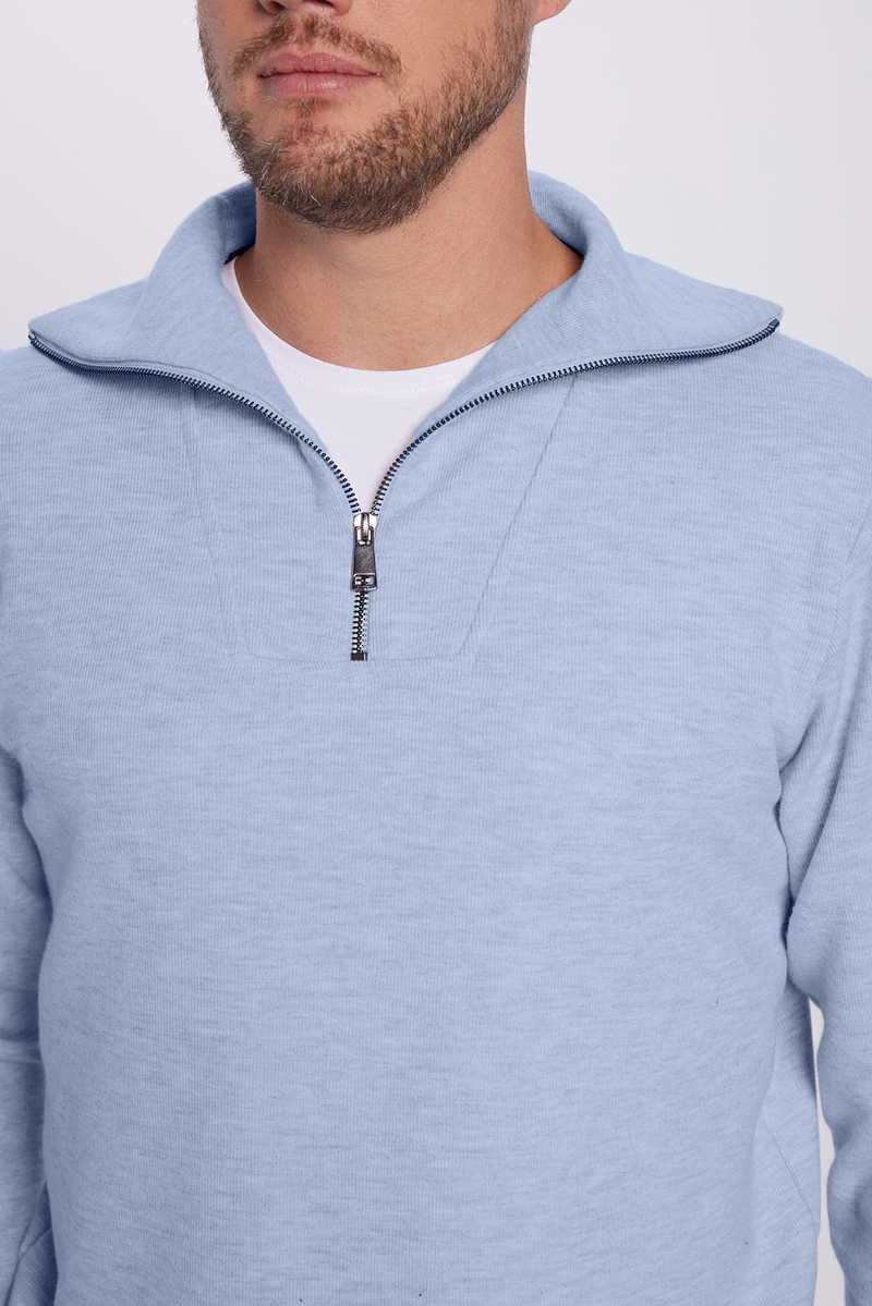 Plain Blue Sweatshirt