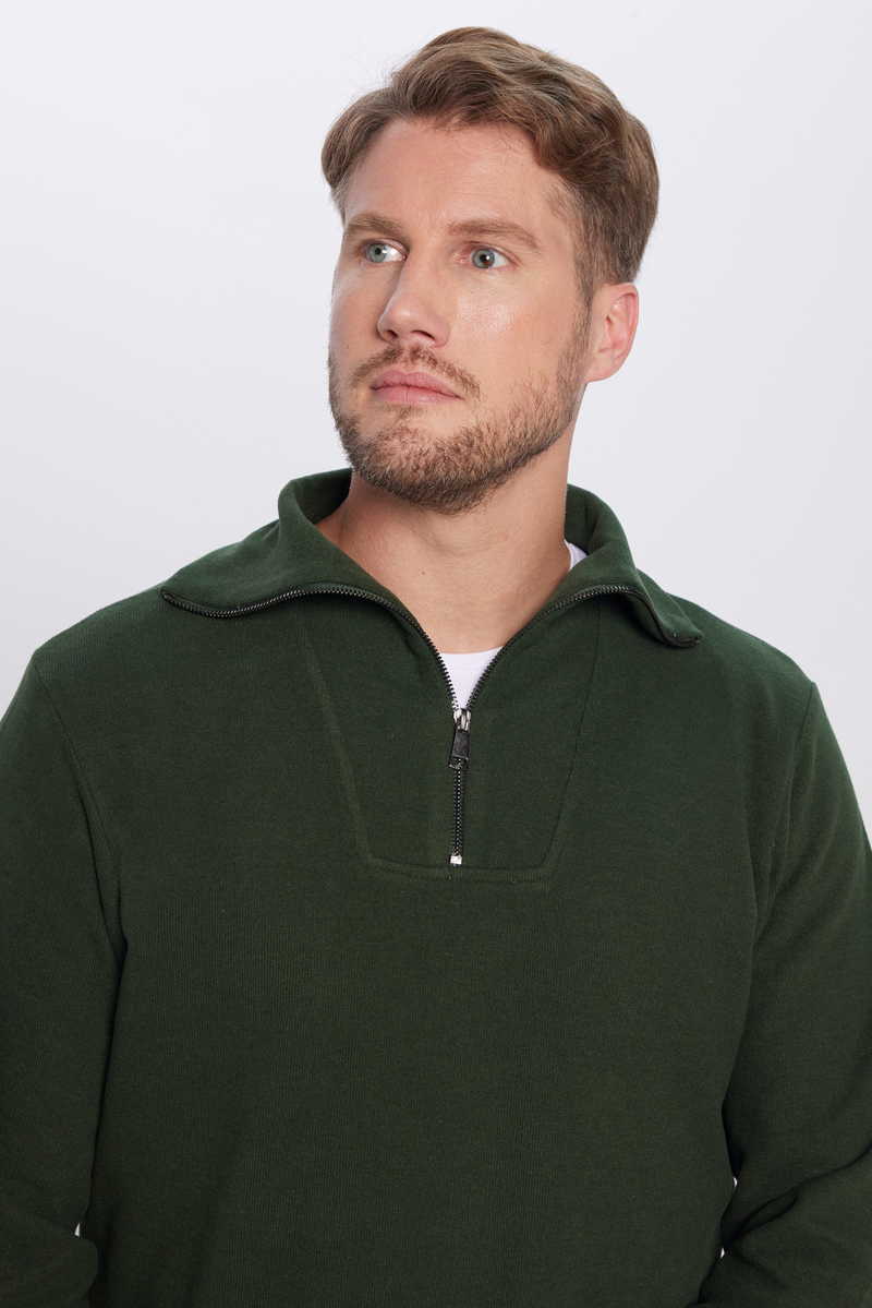 Plain Green Sweatshirt