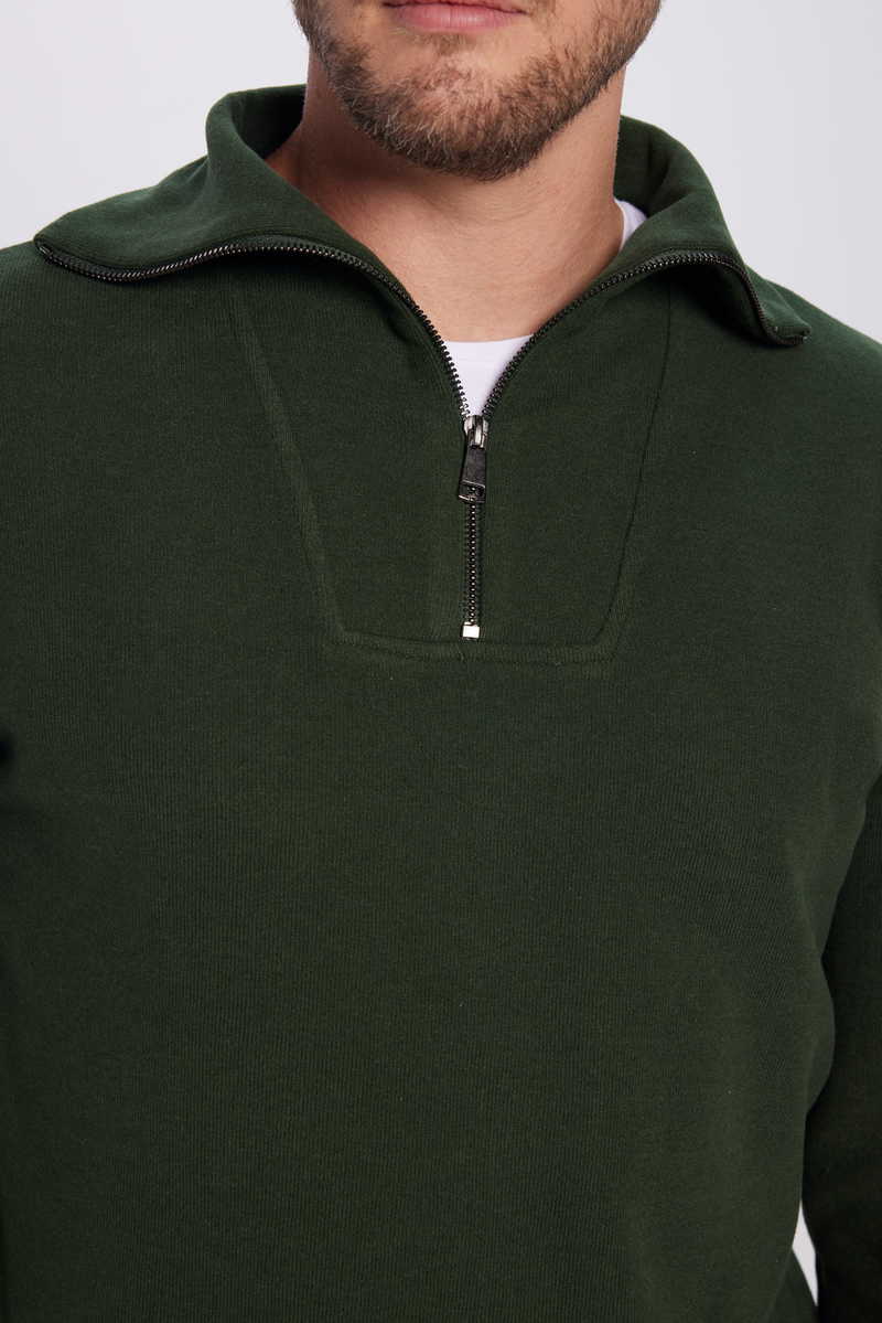 Plain Green Sweatshirt