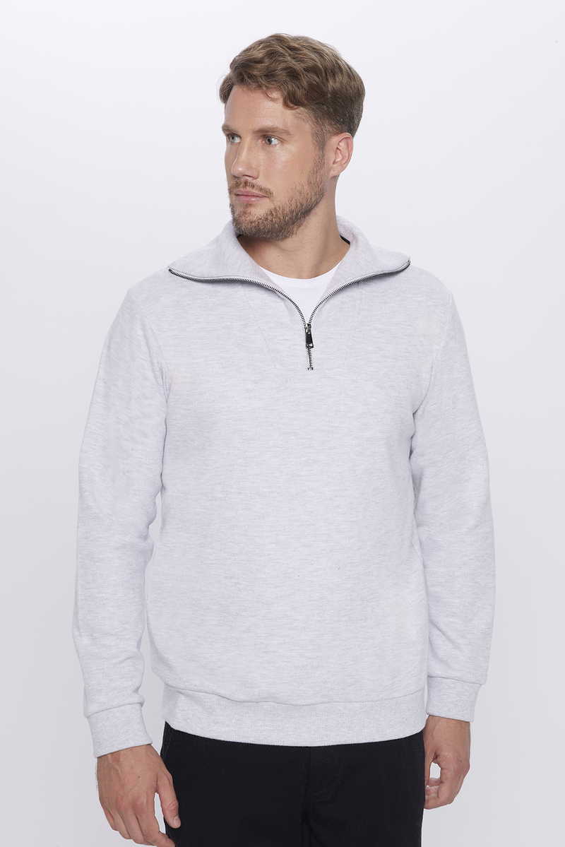 Plain Grey Sweatshirt