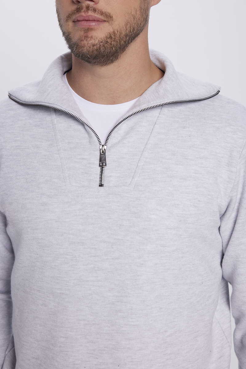 Plain Grey Sweatshirt