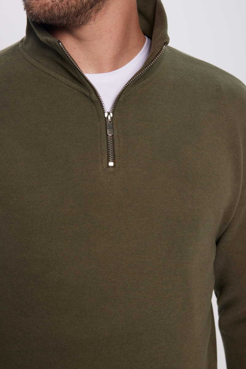 Plain Khaki Sweatshirt