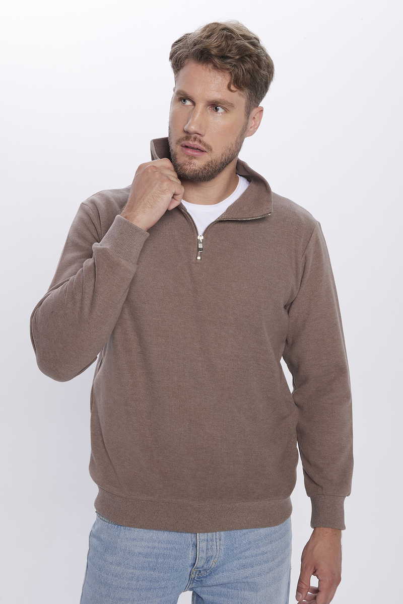 Plain Brown Sweatshirt