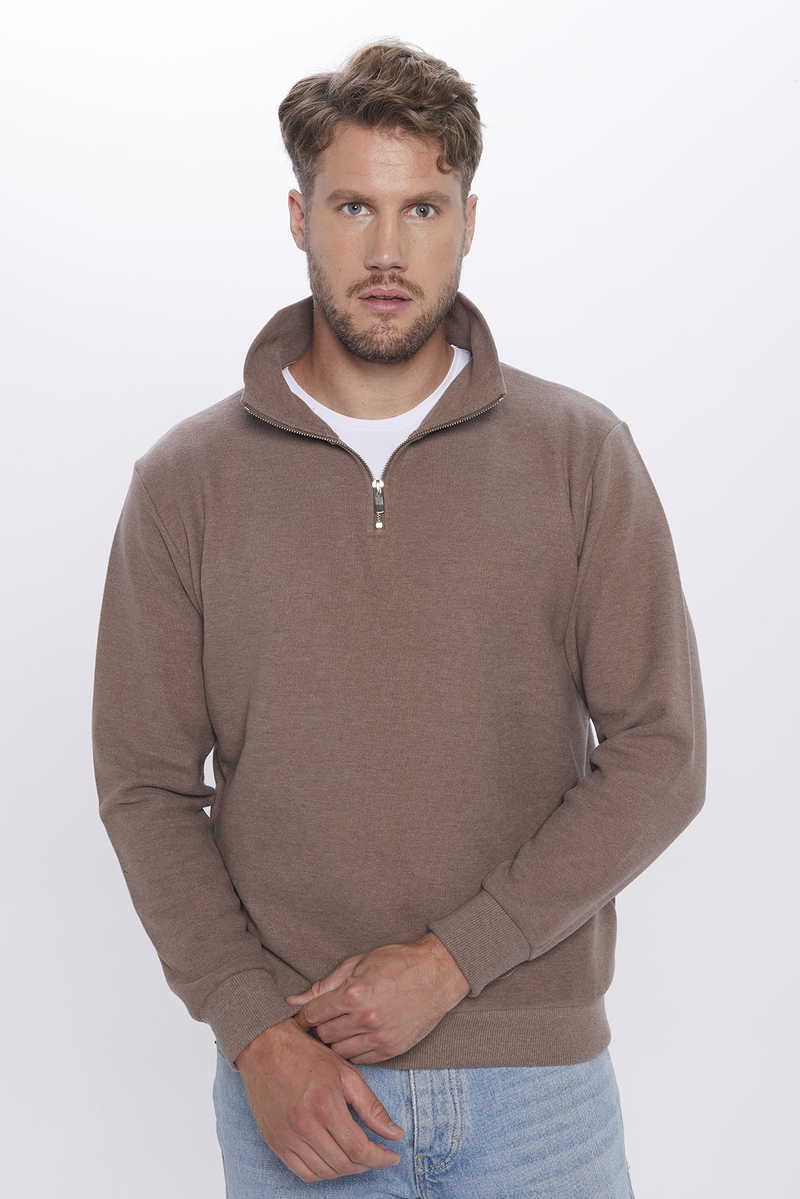 Plain Brown Sweatshirt