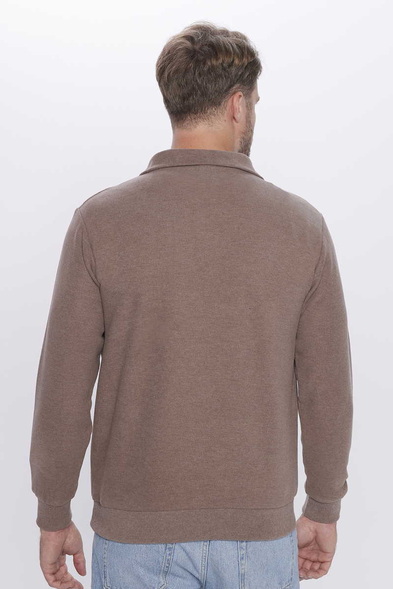 Plain Brown Sweatshirt