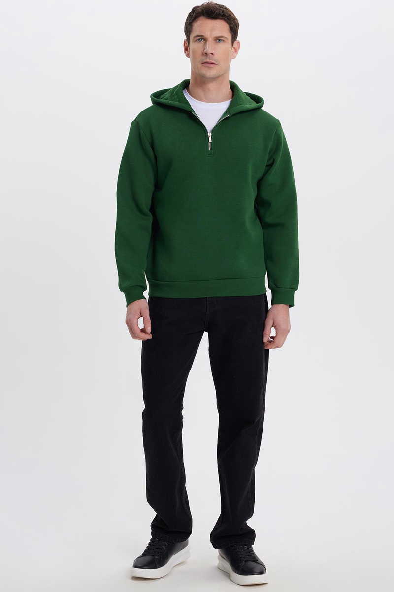 Plain Green Sweatshirt