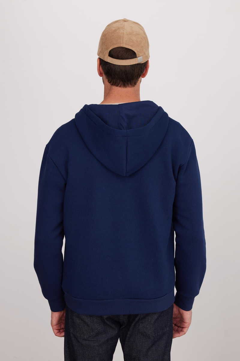 Plain Navy Blue Sweatshirt
