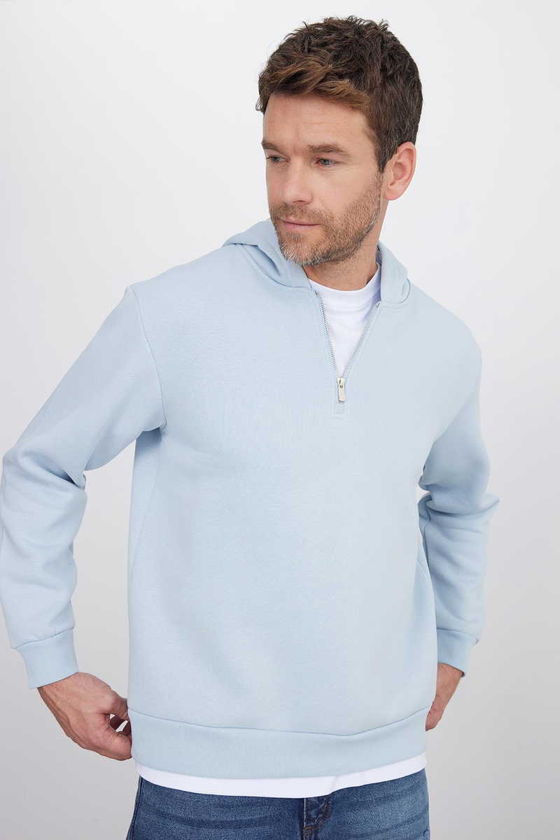 Plain Blue Sweatshirt