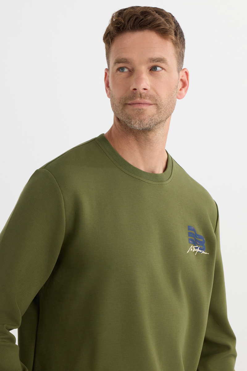 Printed Green Sweatshirt Printed Green Sweatshirt