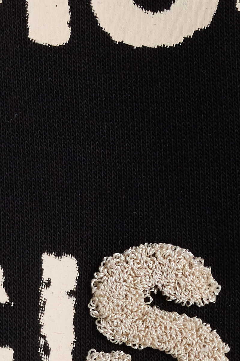 Printed Black Sweatshirt