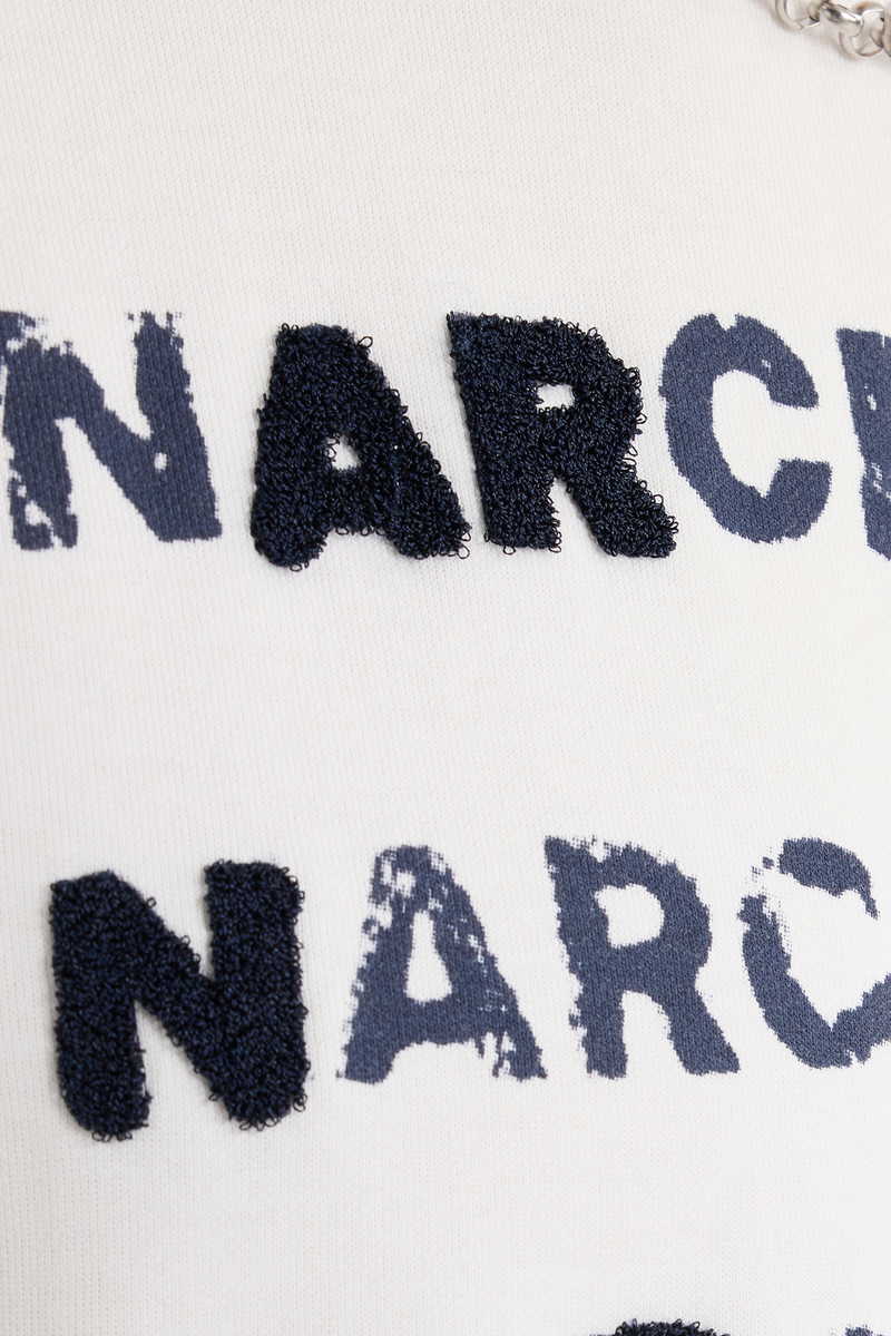 Printed Ecru Sweatshirt