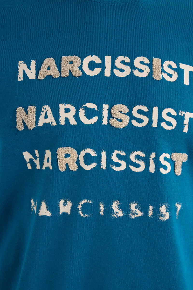 Printed Turquoise Sweatshirt Printed Turquoise Sweatshirt