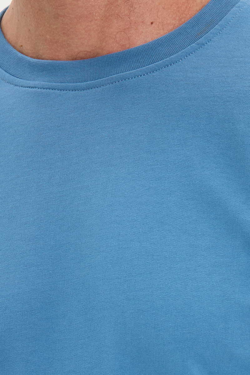 Plain Blue Sweatshirt