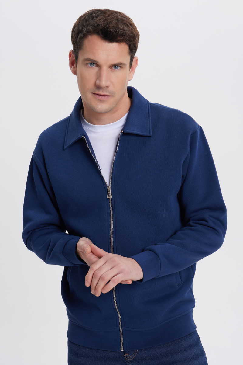  Navy Blue Sweatshirt