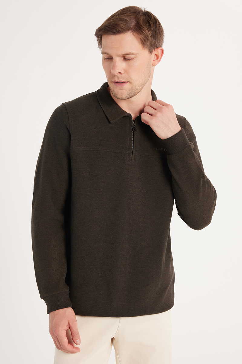 Plain Brown Sweatshirt