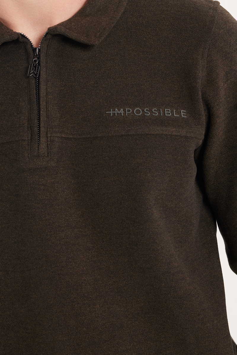 Plain Brown Sweatshirt