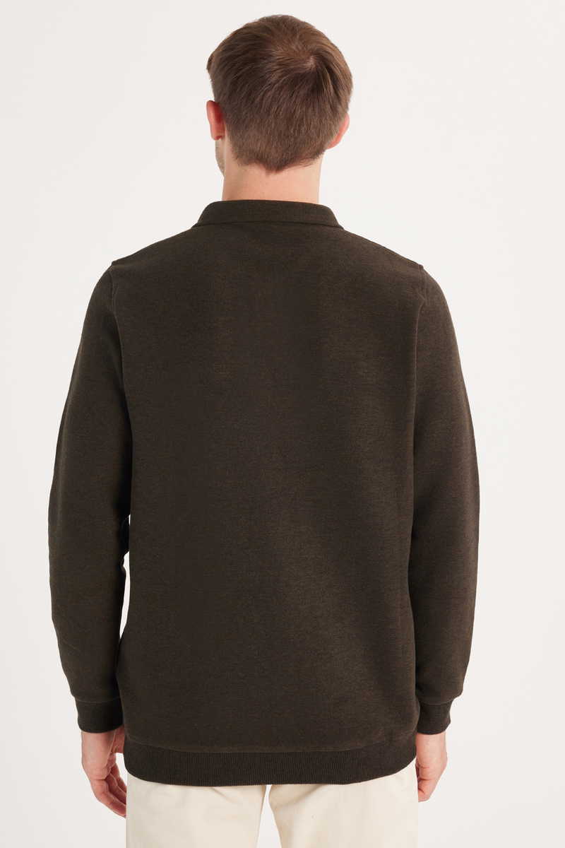 Plain Brown Sweatshirt