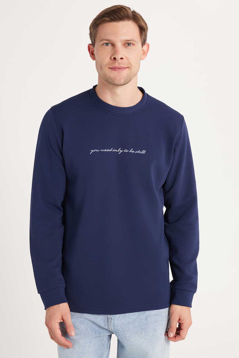 Plain Indigo Sweatshirt Plain Indigo Sweatshirt