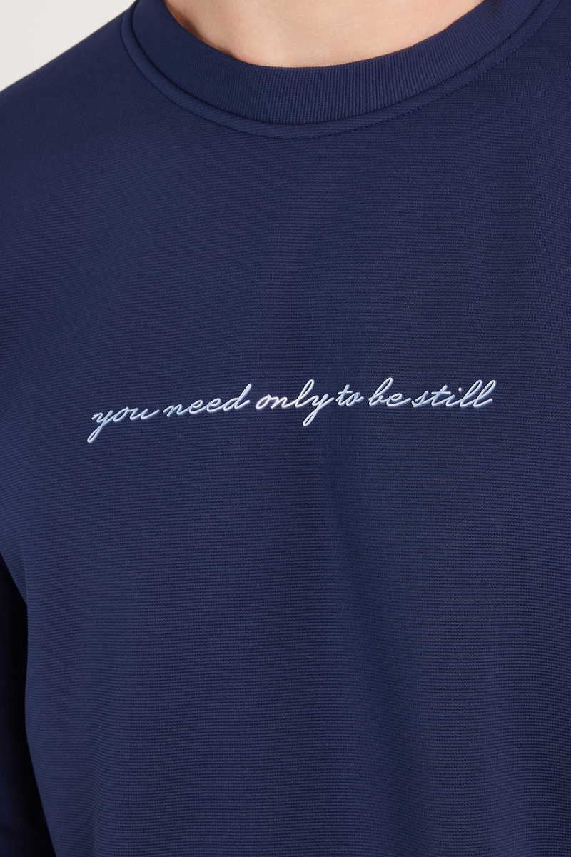 Plain Indigo Sweatshirt Plain Indigo Sweatshirt