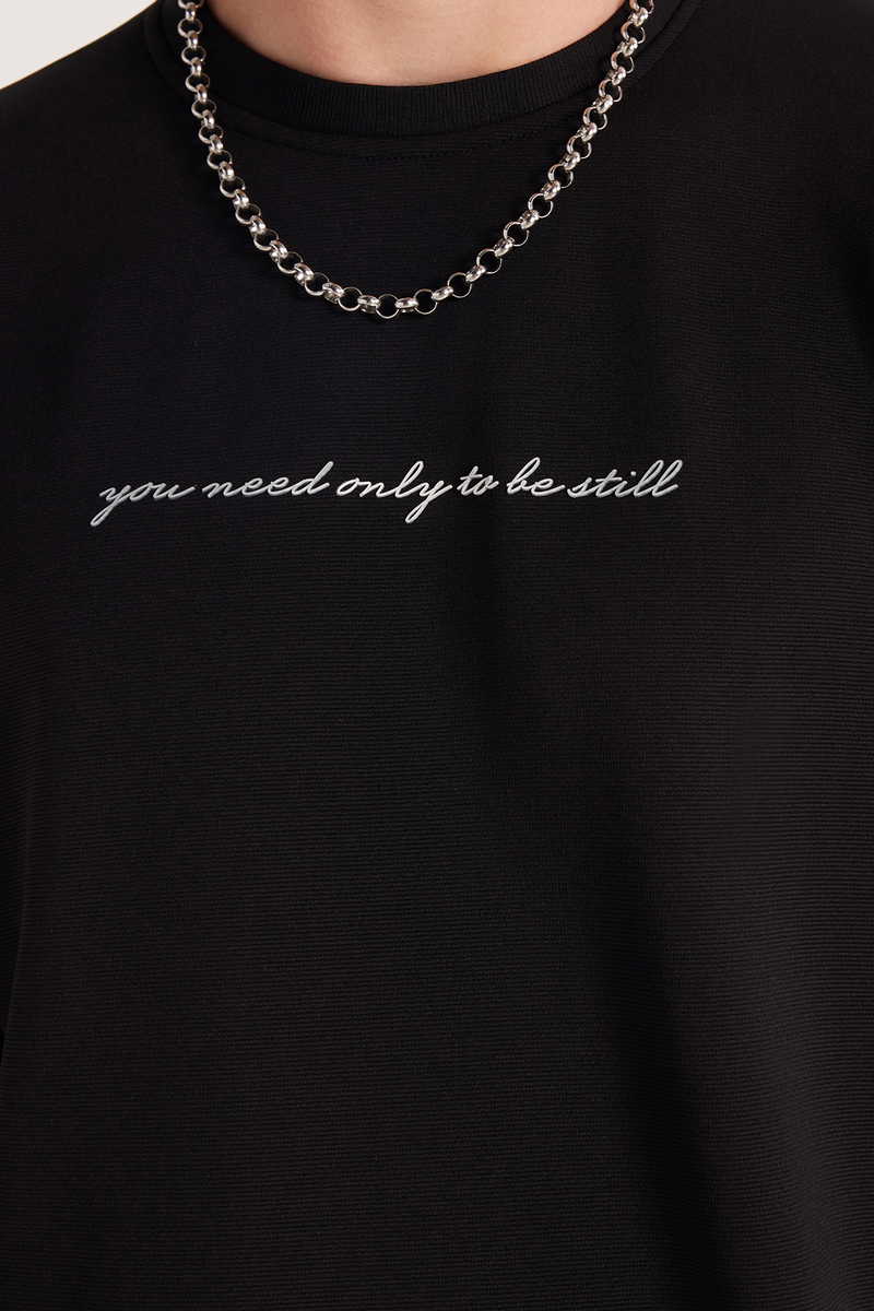 Plain Black Sweatshirt Plain Black Sweatshirt