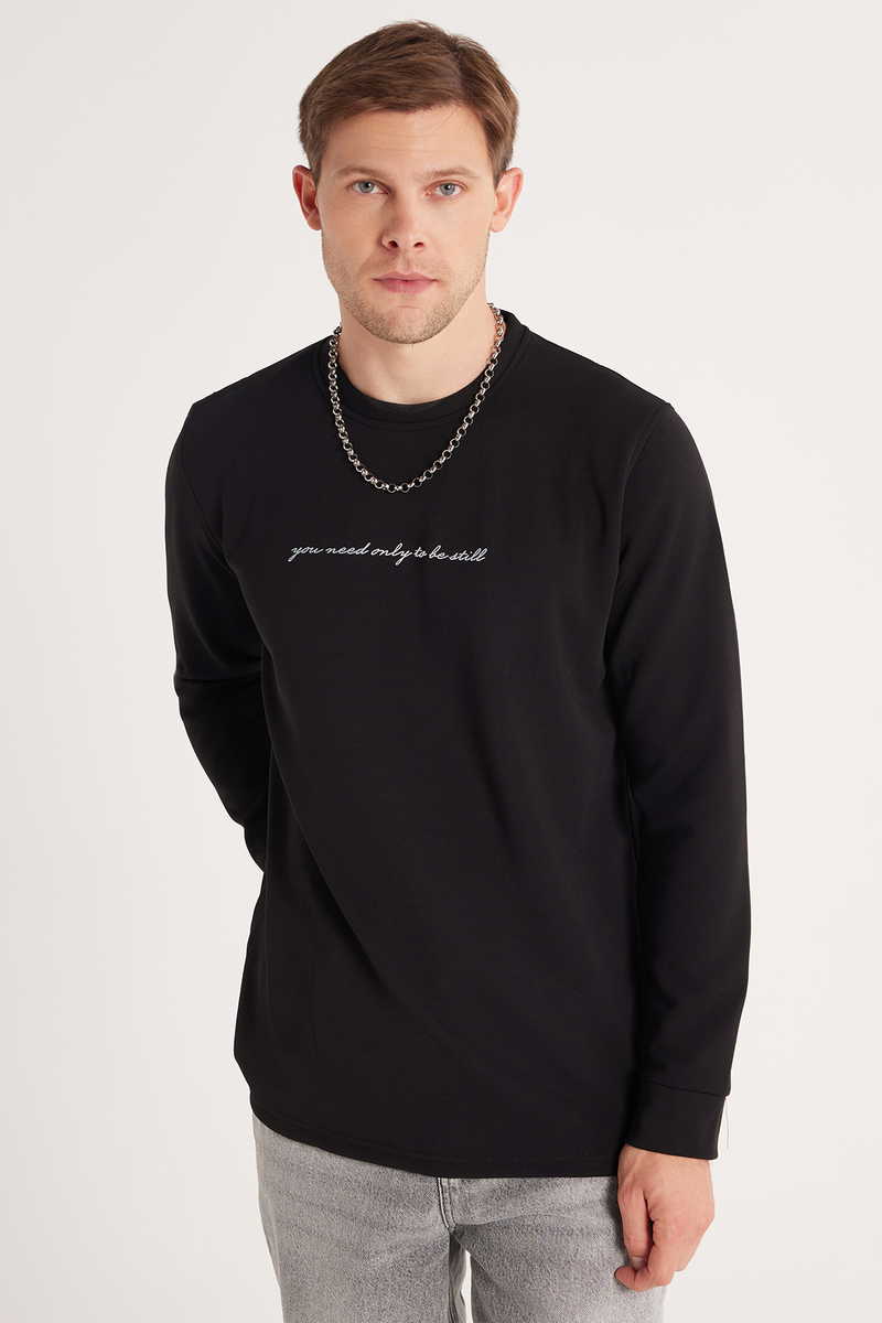Plain Black Sweatshirt Plain Black Sweatshirt