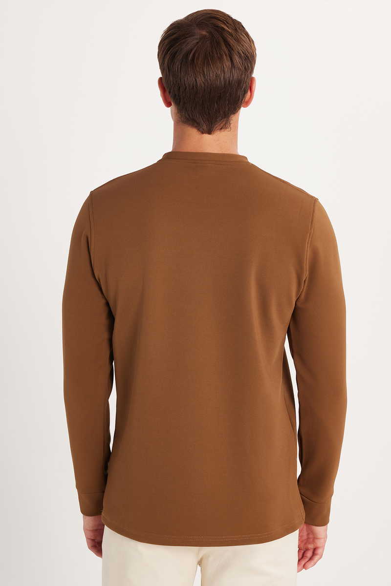 Plain Brown Sweatshirt