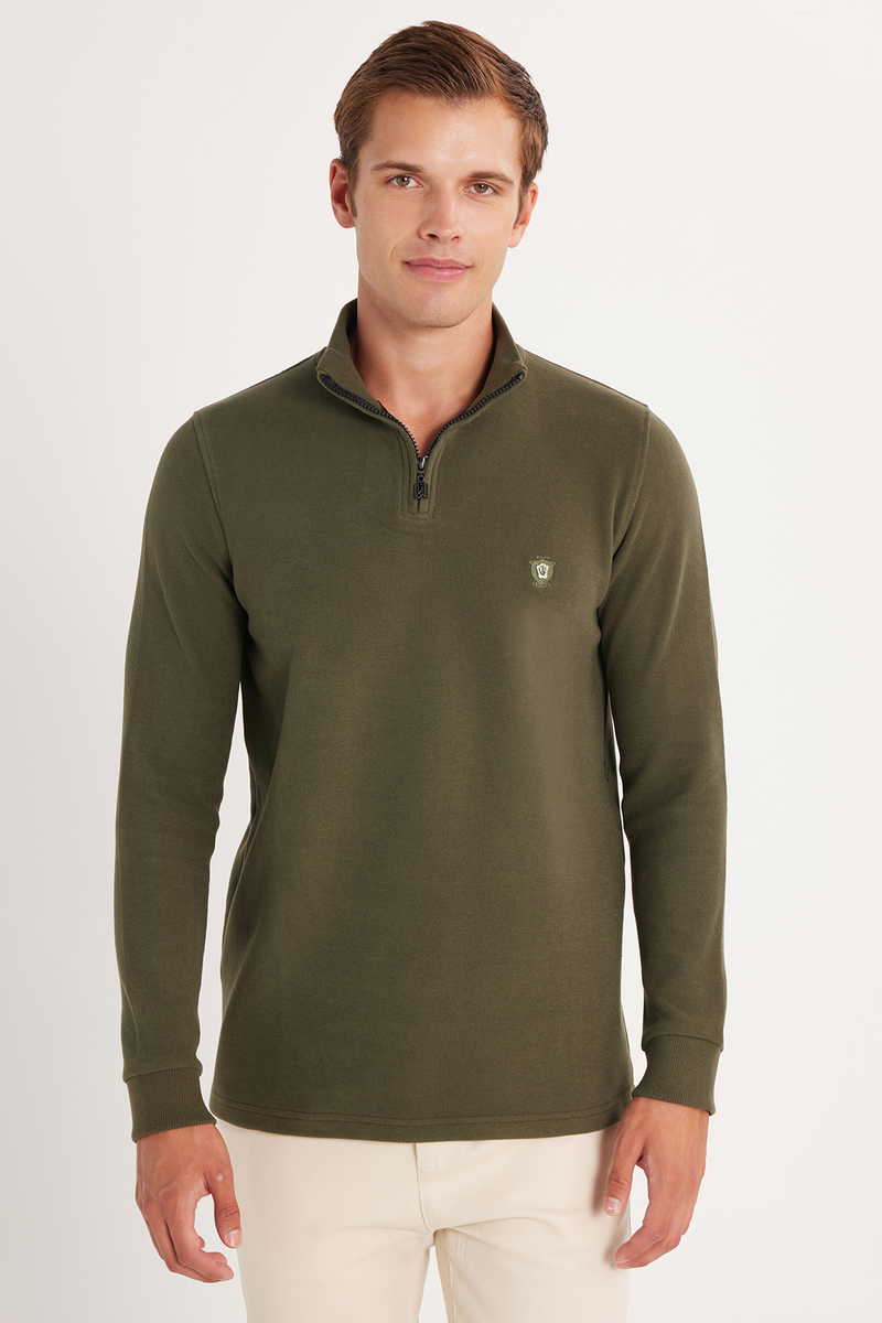 Slim Fit Sweatshirt Slim Fit Sweatshirt