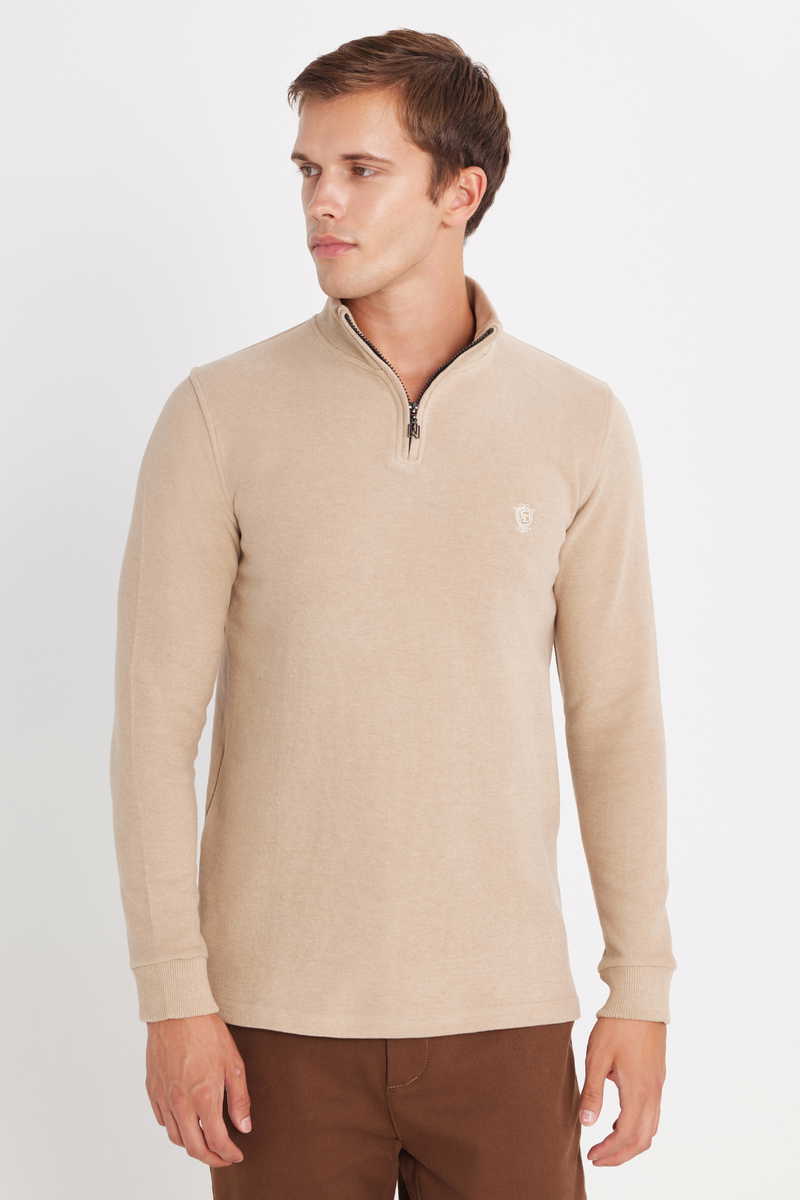 Slim Fit Sweatshirt Slim Fit Sweatshirt