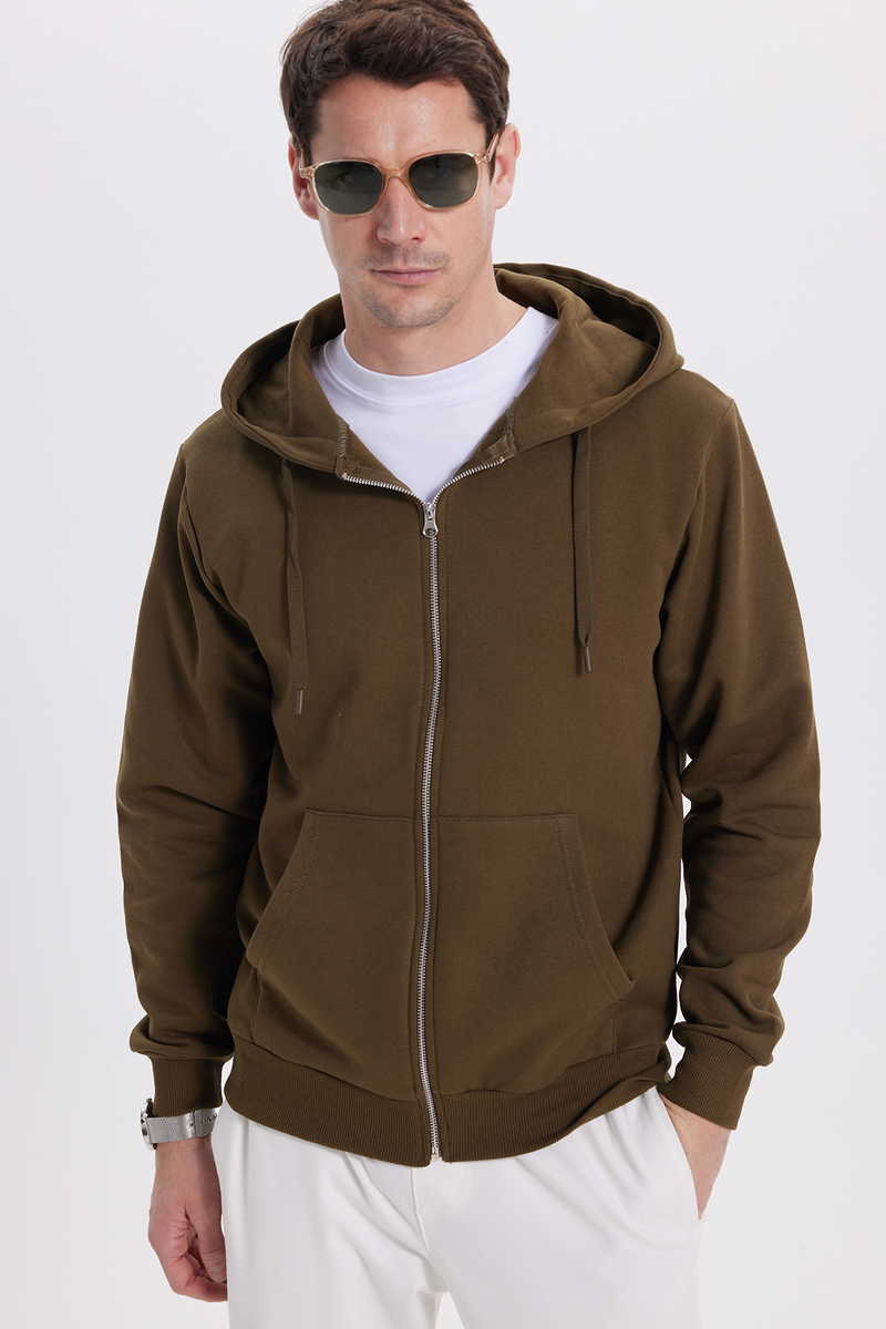 Plain Brown Sweatshirt