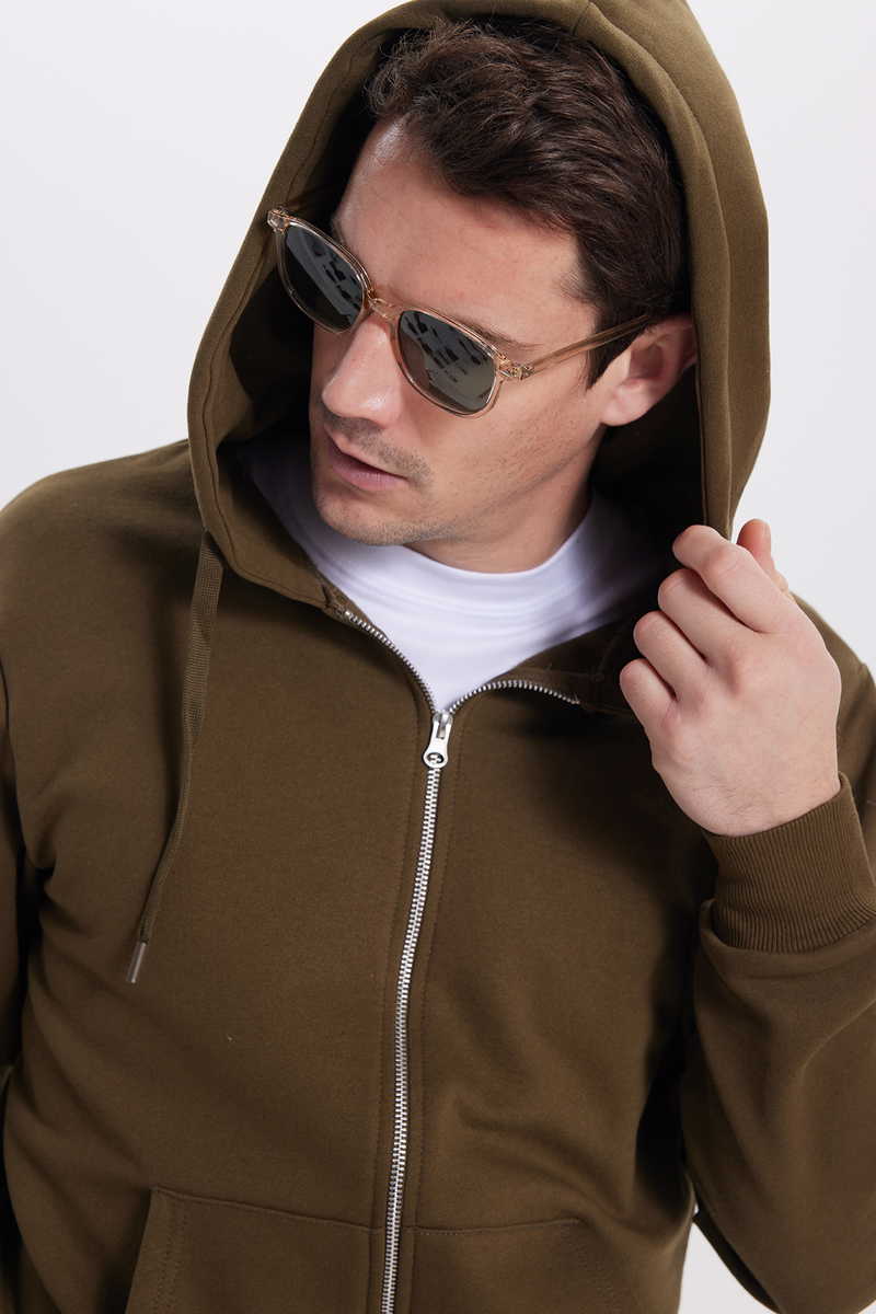 Plain Brown Sweatshirt