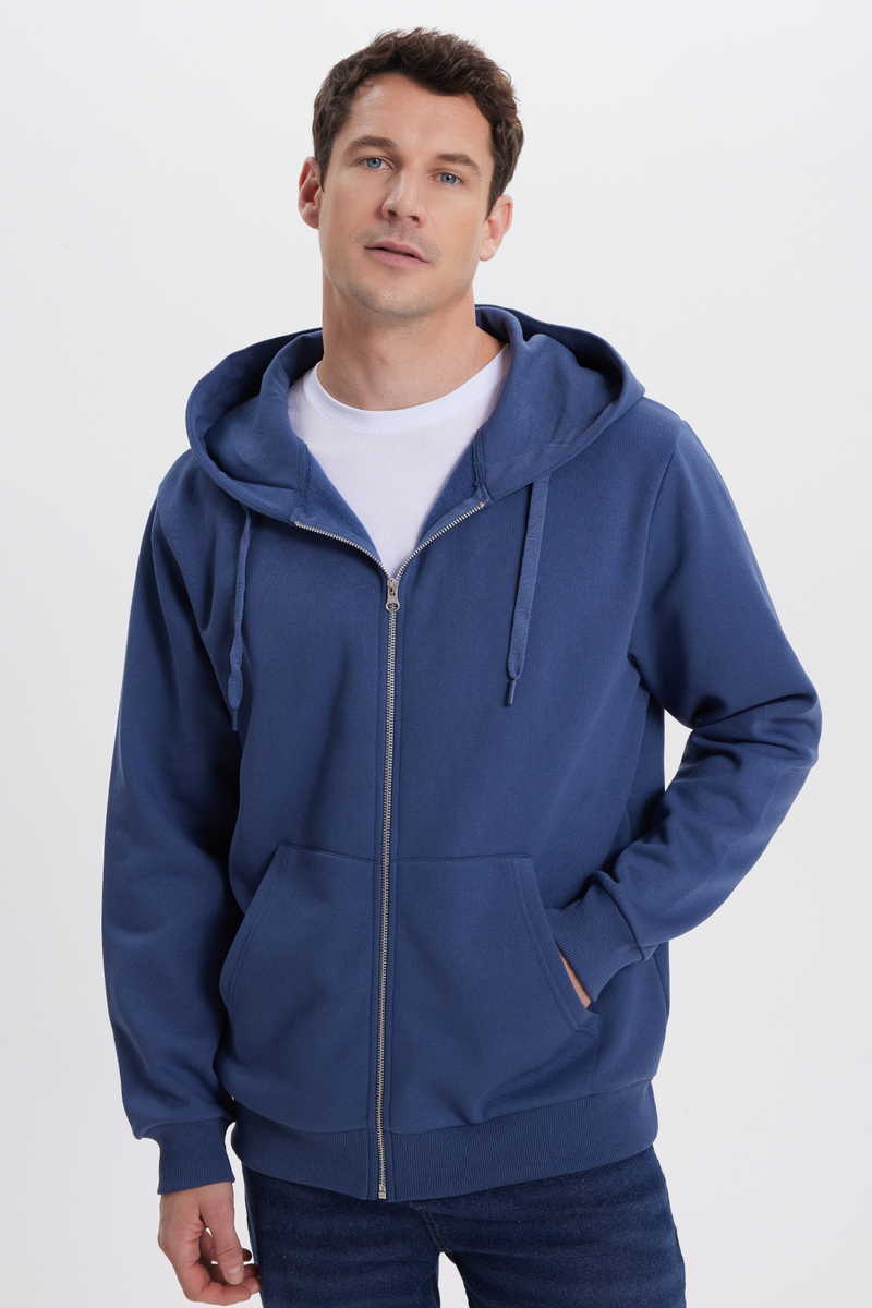 Plain Indigo Sweatshirt