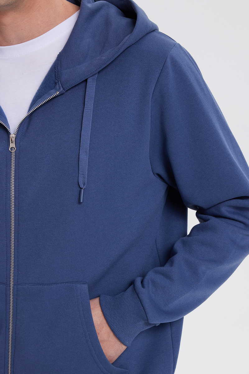 Plain Indigo Sweatshirt