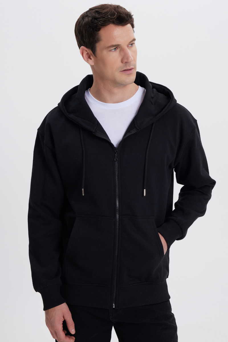 Plain Black Sweatshirt