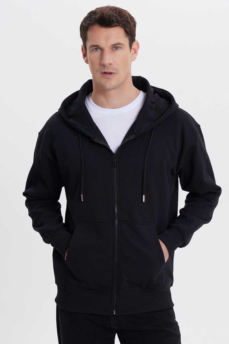 Plain Black Sweatshirt