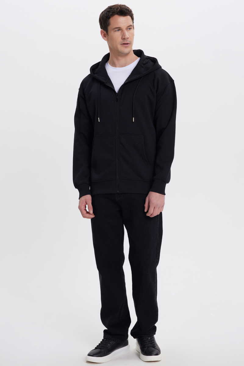 Plain Black Sweatshirt