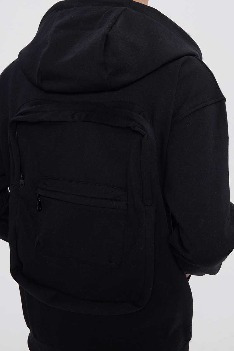 Plain Black Sweatshirt