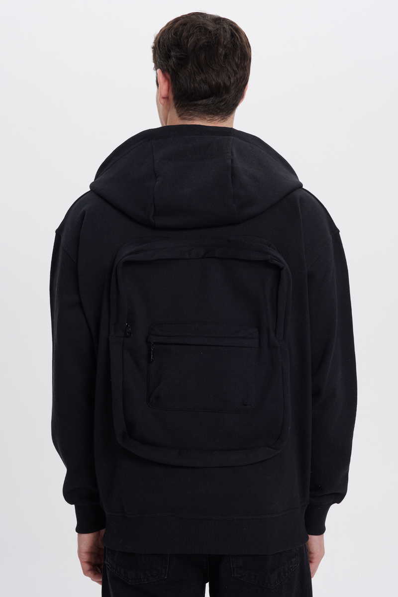 Plain Black Sweatshirt