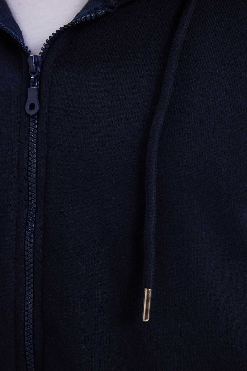Plain Navy Blue Sweatshirt