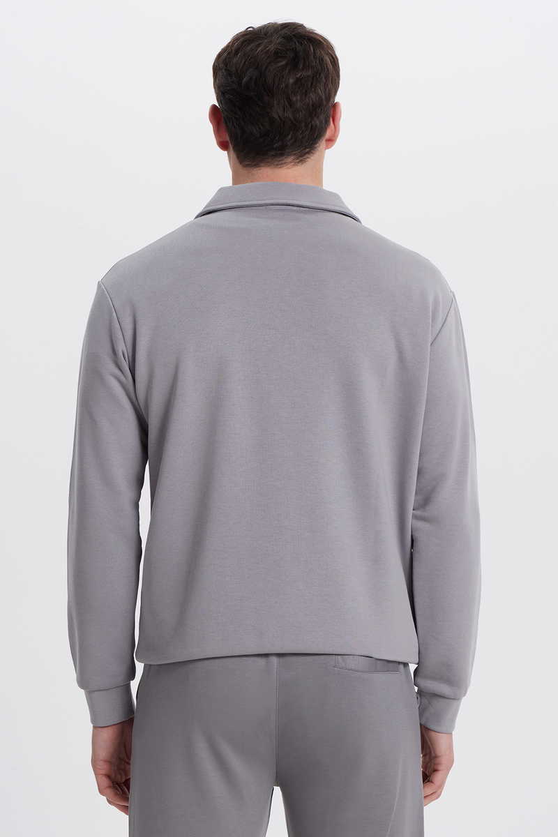 Plain Grey Sweatshirt